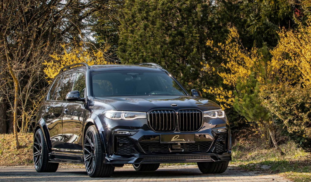 BMW X7 Lumma Long Tail wallpaper 1024x600