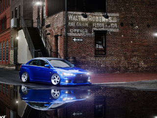 Mitsubishi Lancer Еvo 10 screenshot #1 320x240