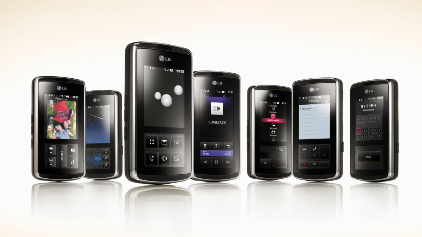 Screenshot №1 pro téma LG Mobile 1366x768