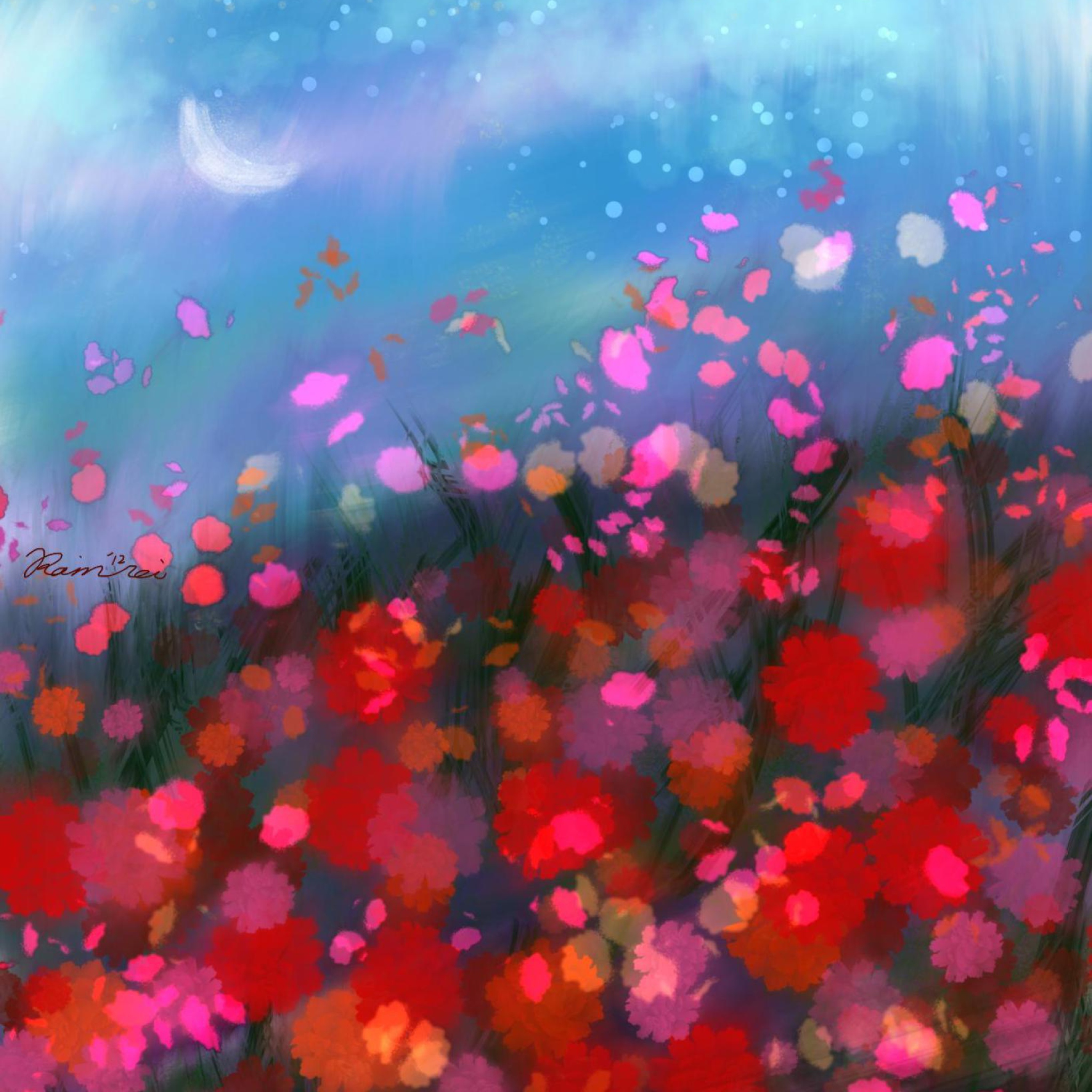 Flower Abstract Painting screenshot #1 2048x2048