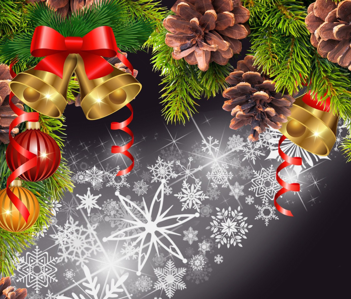Обои Ways to Decorate Your Christmas Tree 1200x1024
