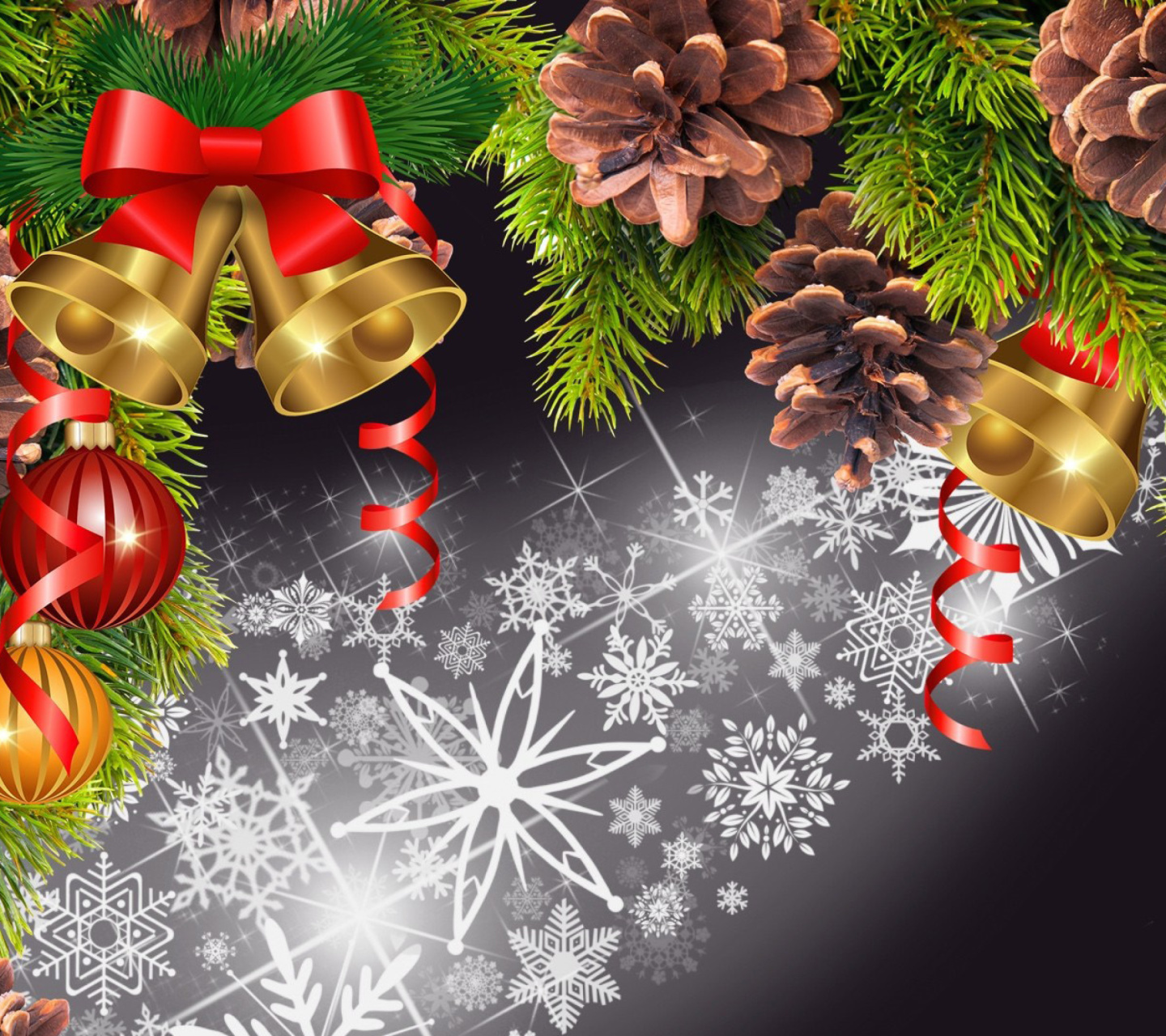 Das Ways to Decorate Your Christmas Tree Wallpaper 1440x1280