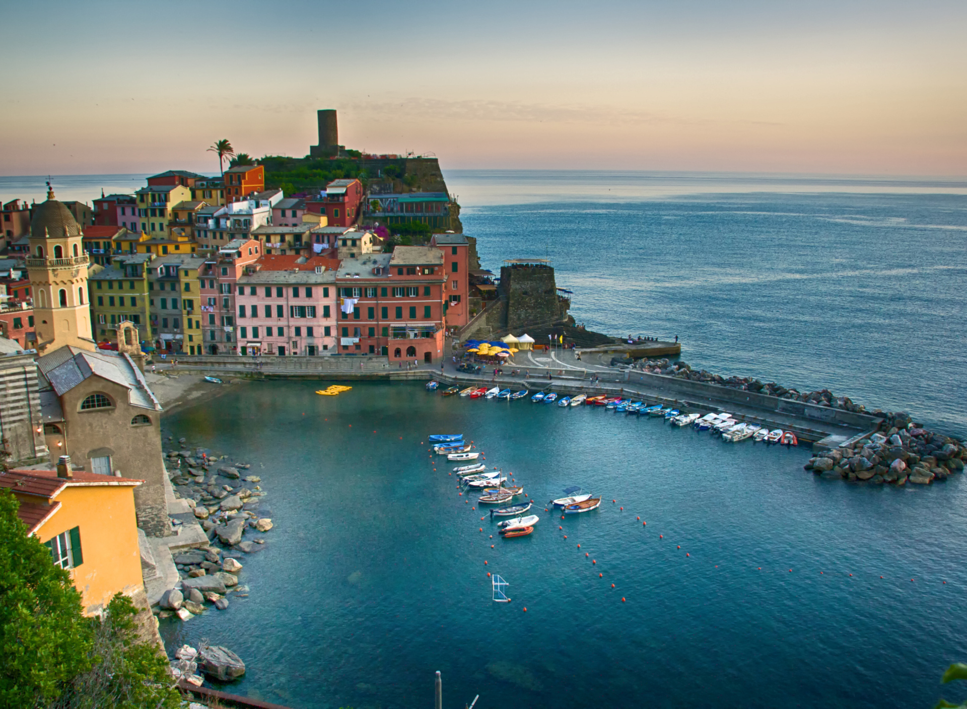Screenshot №1 pro téma Vernazza, Cinque Terre, Italy, Ligurian Sea 1920x1408