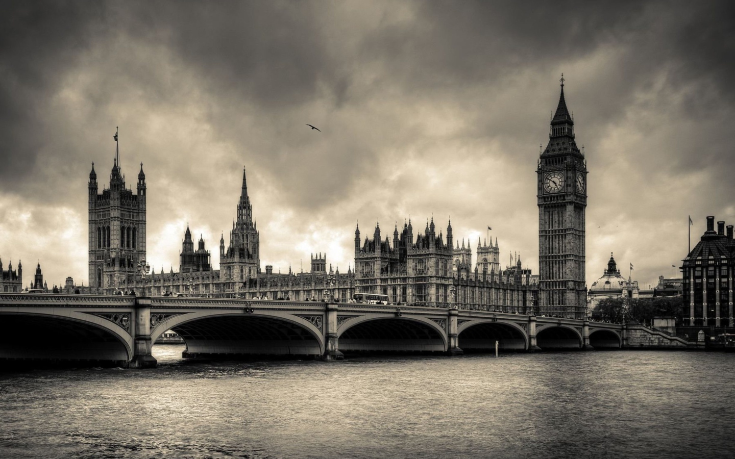Screenshot №1 pro téma Big Ben London 1440x900
