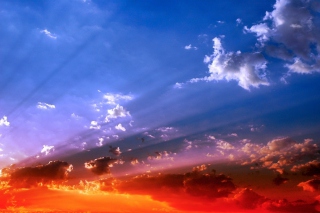 Orange Sunset - Obrázkek zdarma pro HTC EVO 4G