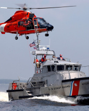Обои United States Coast Guard 176x220