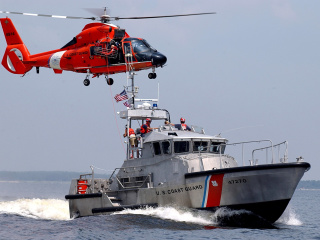 Screenshot №1 pro téma United States Coast Guard 320x240