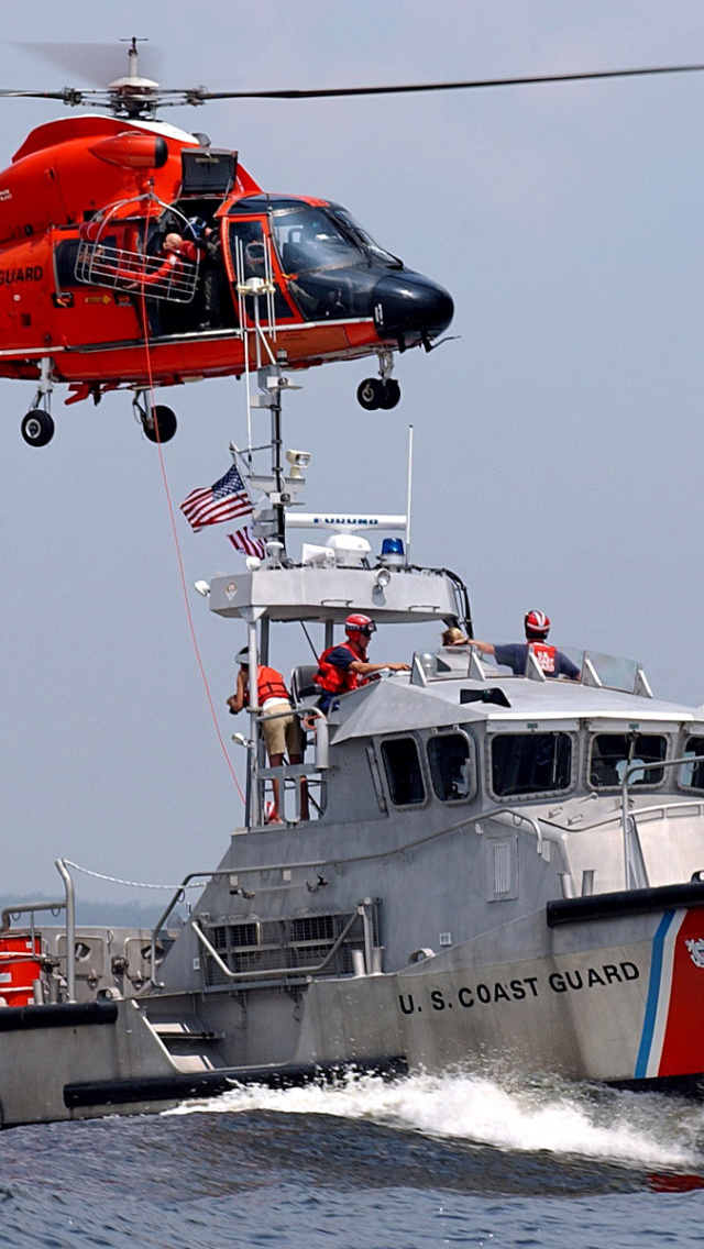 Sfondi United States Coast Guard 640x1136