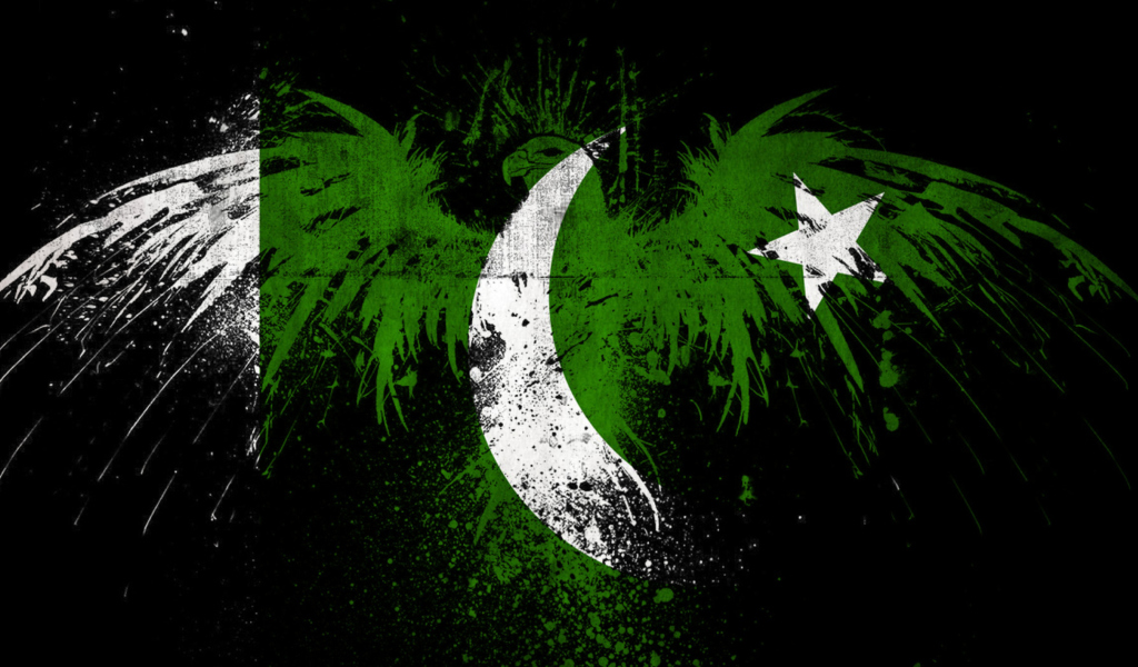 Обои Pakistan Flag 1024x600