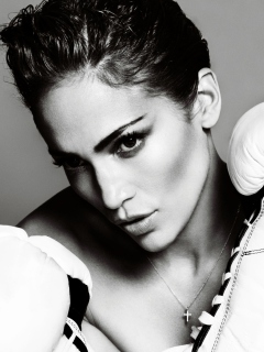 Screenshot №1 pro téma Jennifer Lopez Boxing 240x320