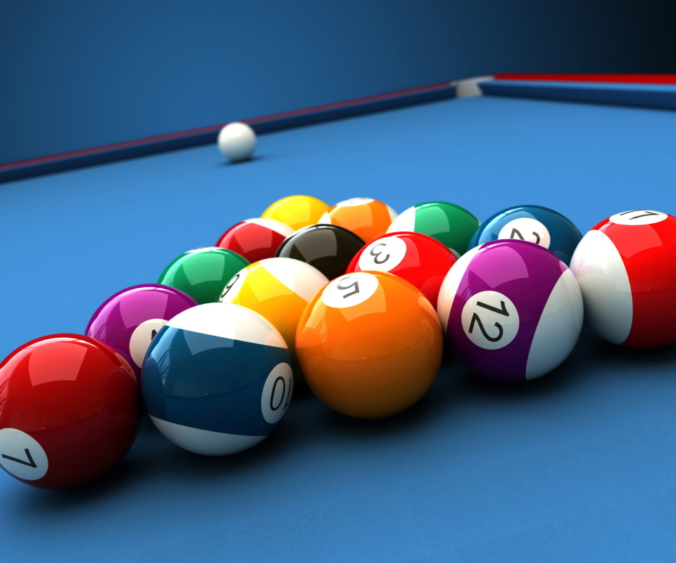 Billiard Pool Table screenshot #1 960x800