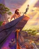 Fondo de pantalla The Lion King 128x160