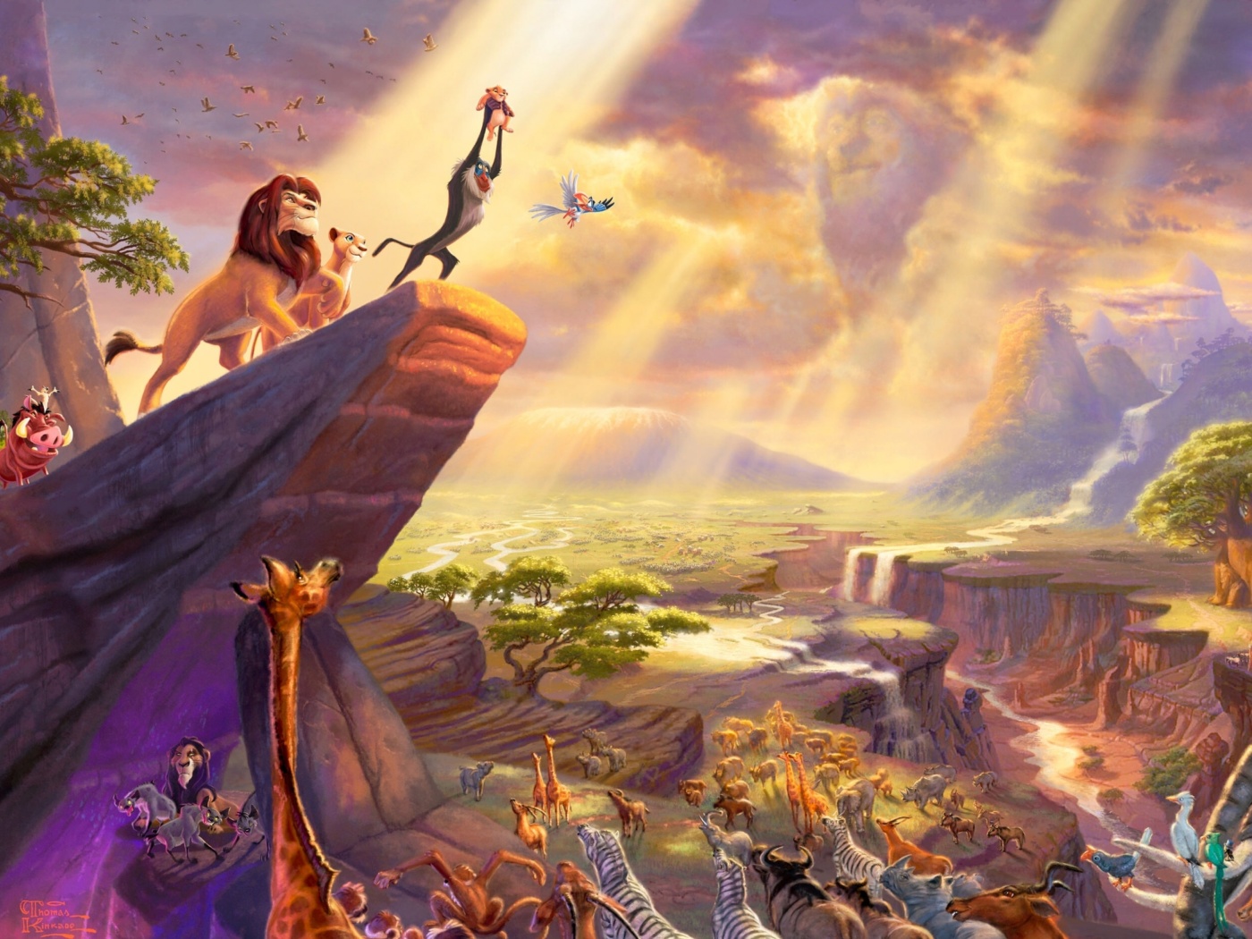 The Lion King wallpaper 1400x1050