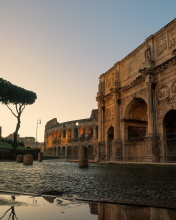 Screenshot №1 pro téma Colosseum ancient architecture 176x220