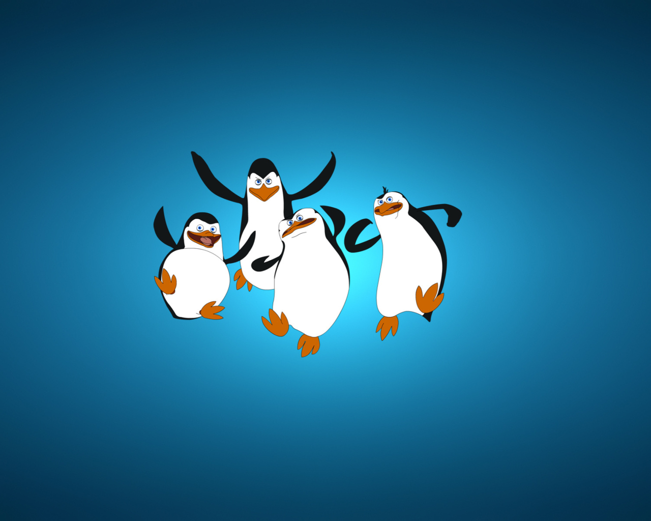 Обои The Penguins Of Madagascar 1280x1024