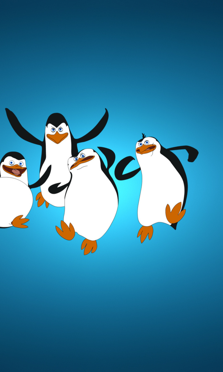 The Penguins Of Madagascar wallpaper 768x1280