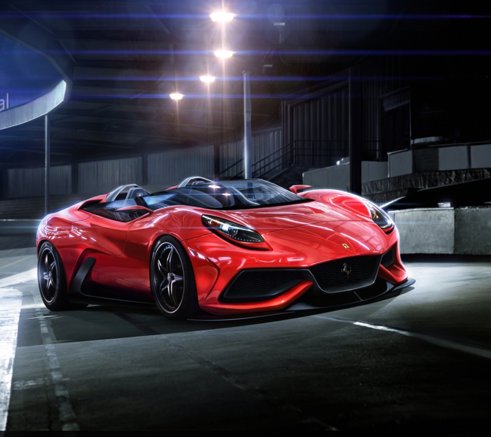 Fondo de pantalla Ferrari F12Berlinetta 960x854