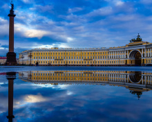 Screenshot №1 pro téma Saint Petersburg, Winter Palace, Alexander Column 220x176