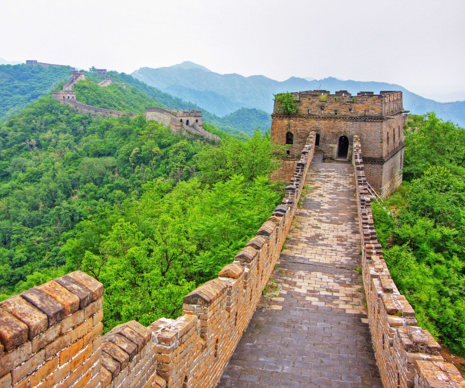 Fondo de pantalla Great Wonder Wall in China 960x800