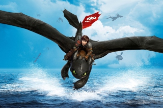 2014 How To Train Your Dragon - Obrázkek zdarma pro 320x240
