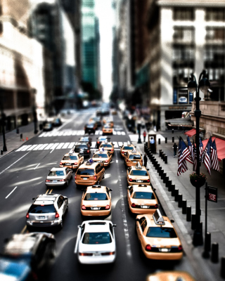 New York Street - Obrázkek zdarma pro iPhone 4