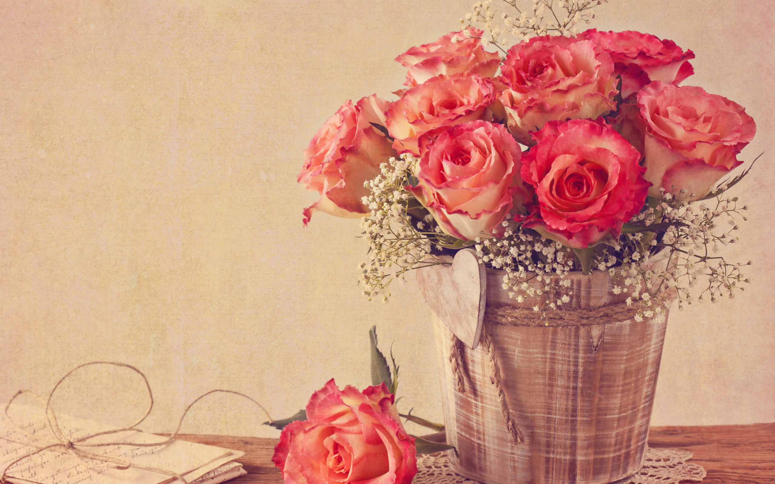 Screenshot №1 pro téma Vintage Roses 2560x1600