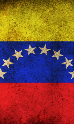 Das Venezuela Flag Wallpaper 240x400
