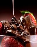 Screenshot №1 pro téma Chocolate Covered Strawberries 128x160