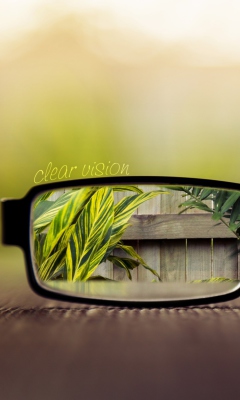 Clear Vision wallpaper 240x400