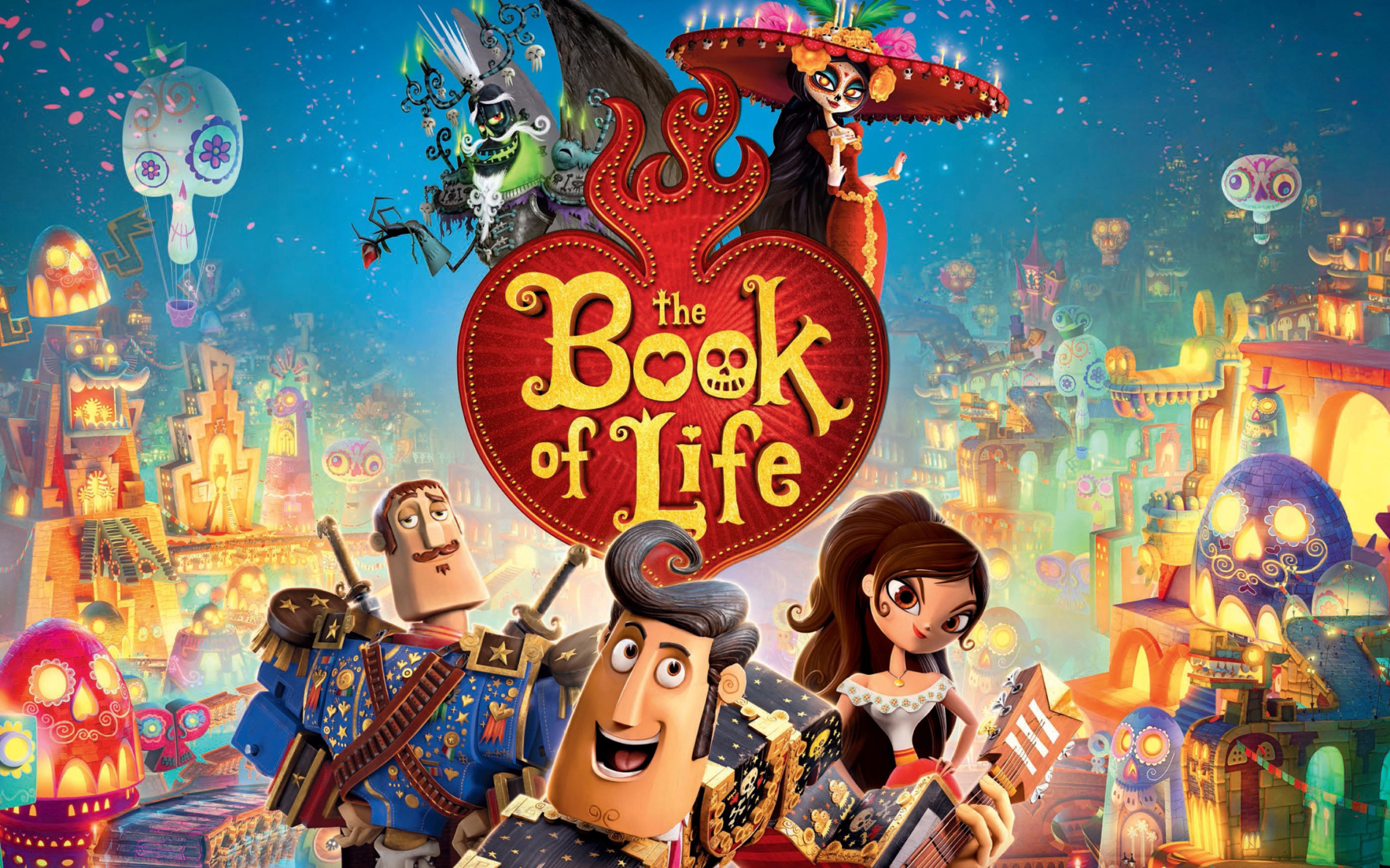 Fondo de pantalla The Book of Life 2560x1600