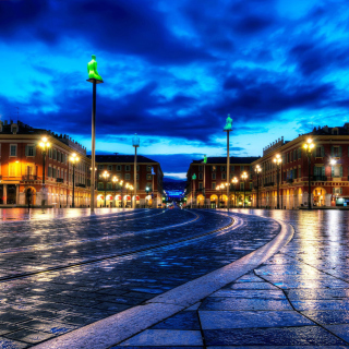 Nice, France, French Riviera Background for 1024x1024