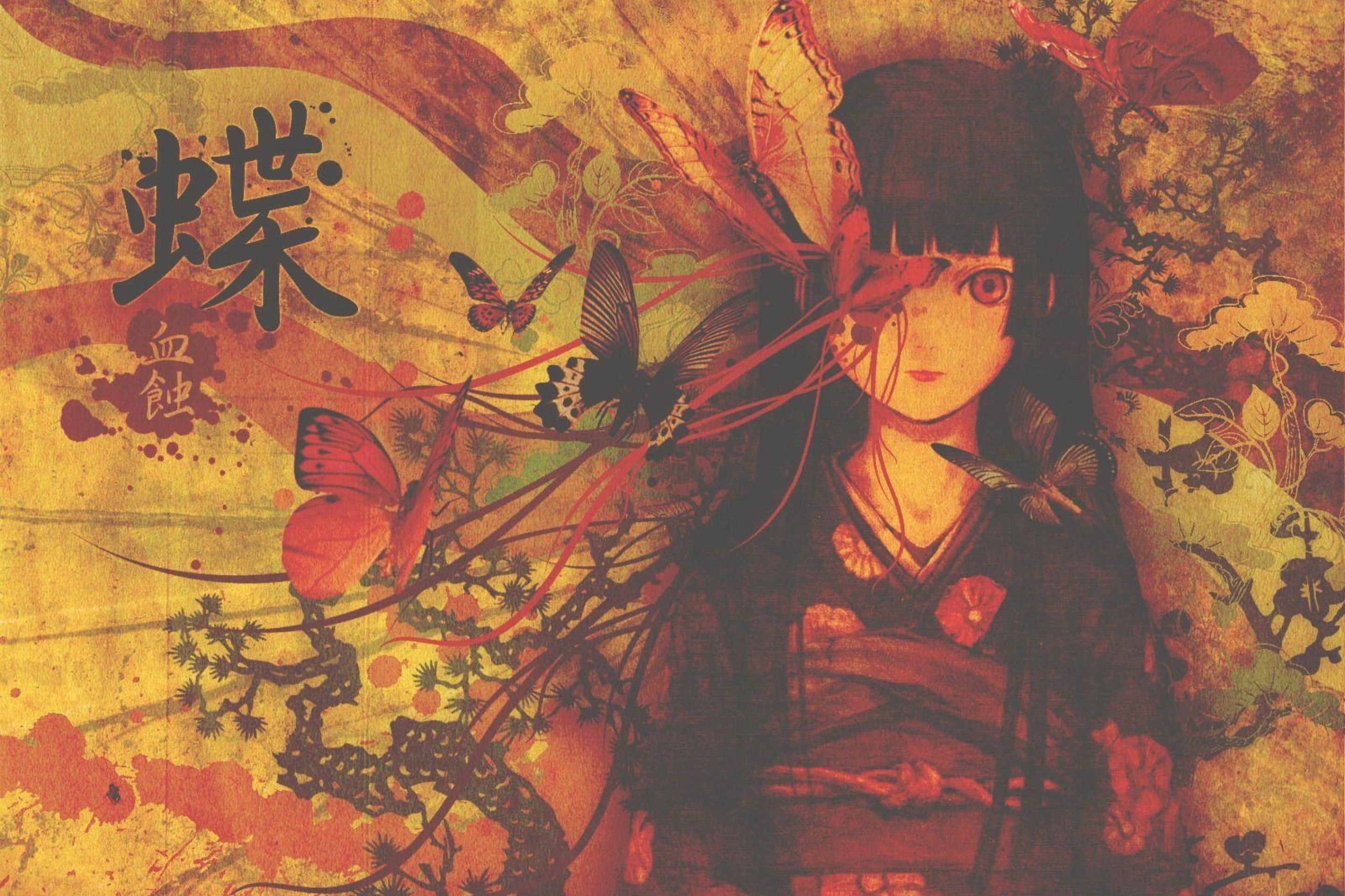 Screenshot №1 pro téma Japanese Painting 2880x1920