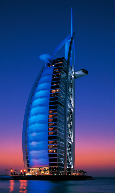 Screenshot №1 pro téma Dubai Hotel 480x800