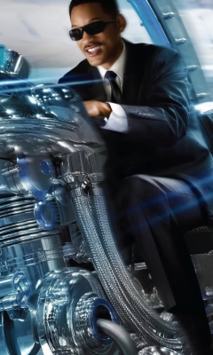 Screenshot №1 pro téma Men in Black 3 - Will Smith 240x400