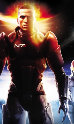 Mass Effect wallpaper 240x400
