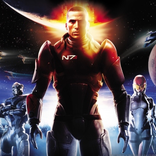 Mass Effect papel de parede para celular para 2048x2048