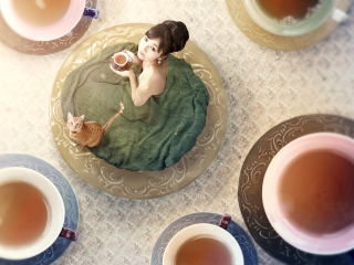 Tea Ceremony wallpaper 320x240