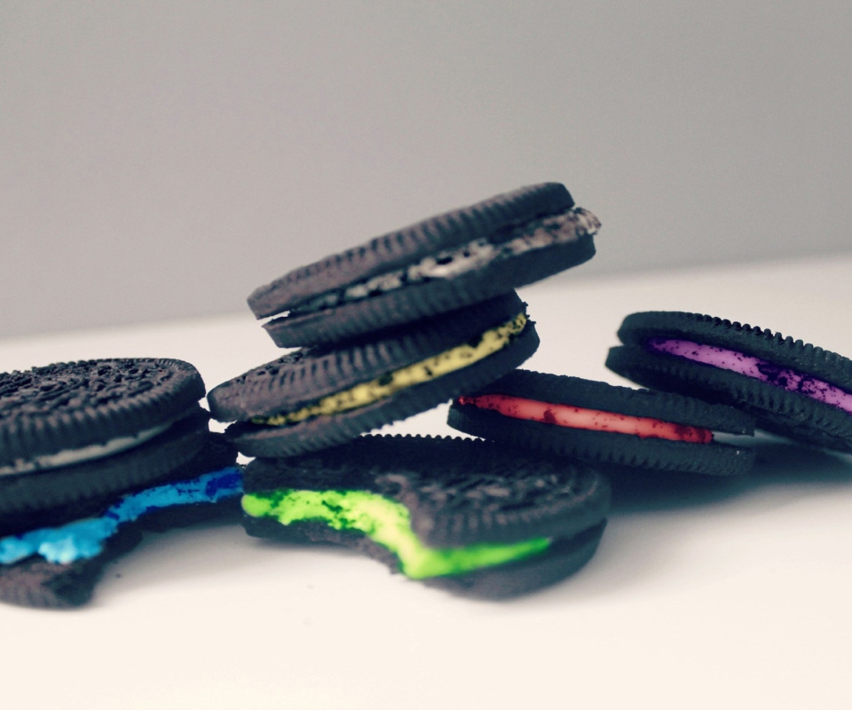 Rainbow Oreo Cookies screenshot #1 960x800