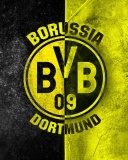Borussia Dortmund Logo BVB wallpaper 128x160