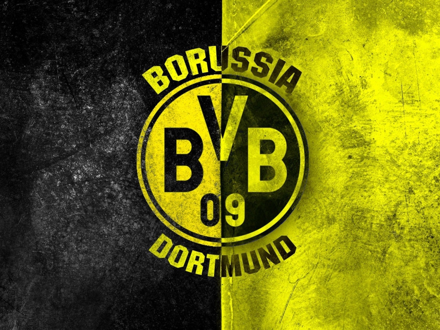 Borussia Dortmund Logo BVB wallpaper 1400x1050