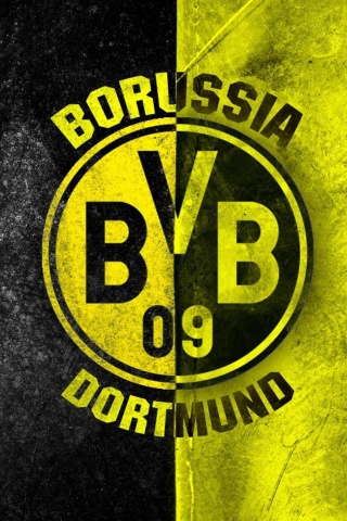 Fondo de pantalla Borussia Dortmund Logo BVB 320x480