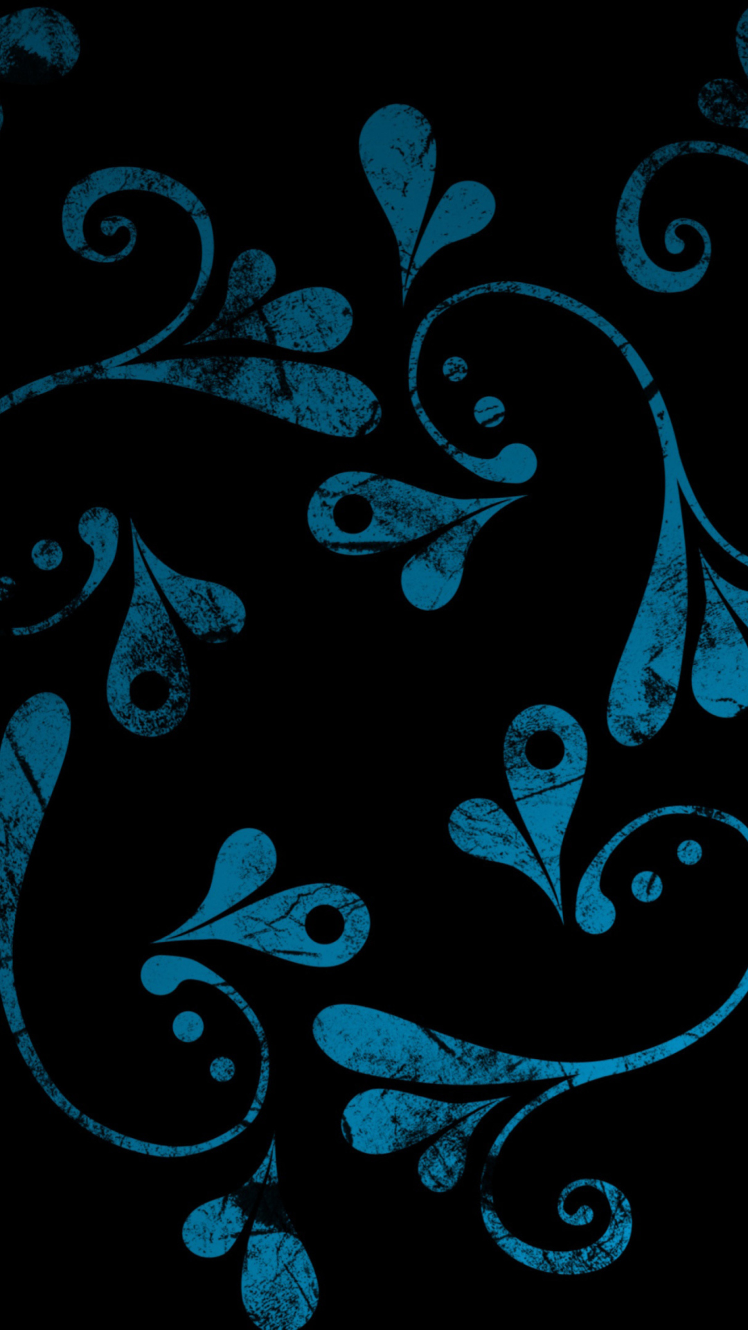Sfondi Dark Blue Pattern 1080x1920