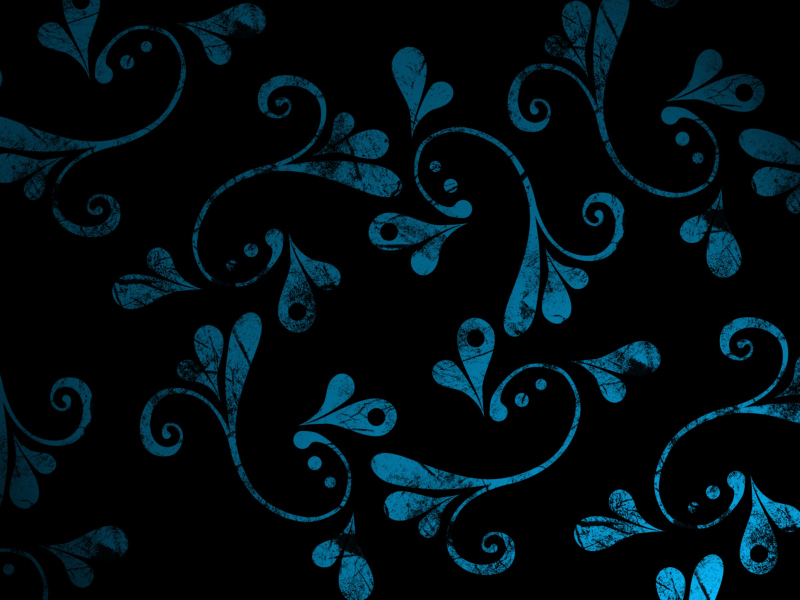 Screenshot №1 pro téma Dark Blue Pattern 800x600