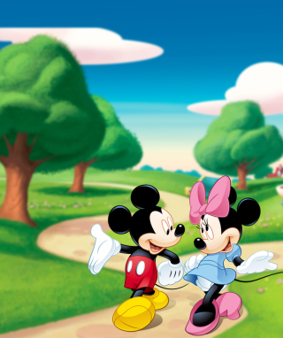 Mickey And Minnie - Obrázkek zdarma pro Nokia 5800 XpressMusic