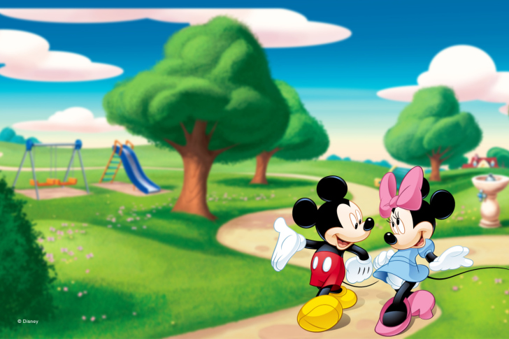 Обои Mickey And Minnie