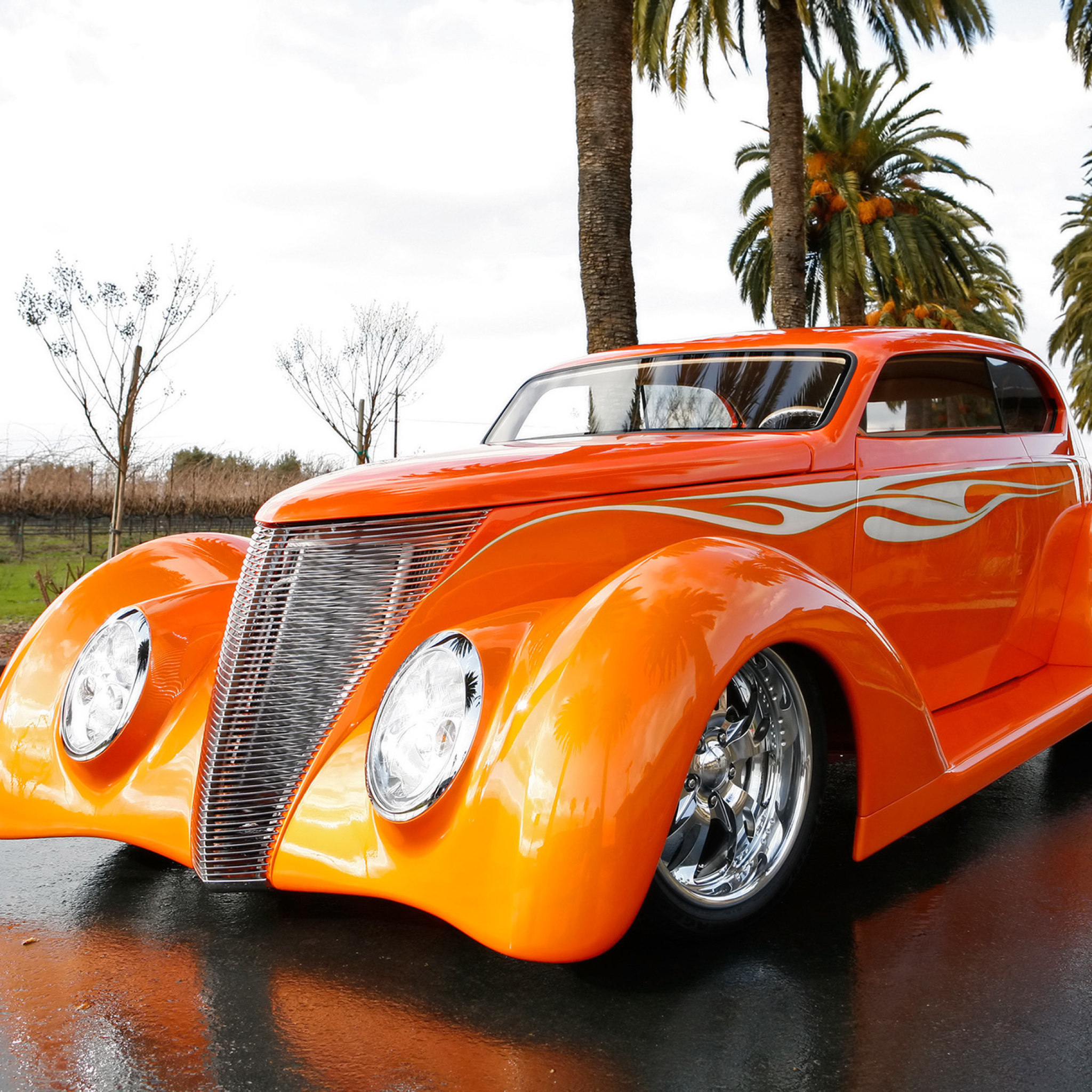 Screenshot №1 pro téma 1937 Ford Sedan Dreamsicle Oze 37 2048x2048