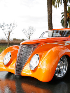 Fondo de pantalla 1937 Ford Sedan Dreamsicle Oze 37 240x320