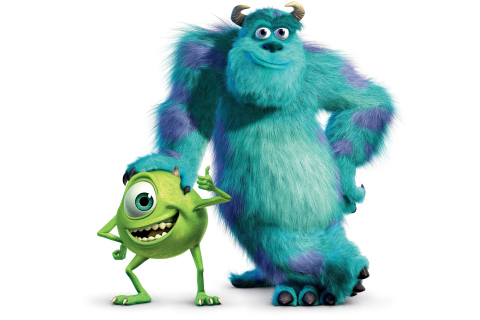 Das Monsters Inc Wallpaper 480x320