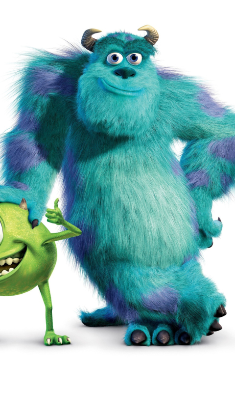 Monsters Inc wallpaper 480x800