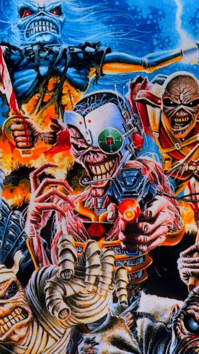 Sfondi Iron Maiden 640x1136